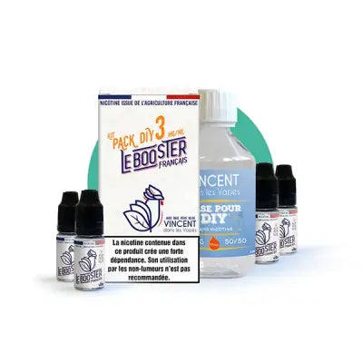 Pack DIY 3mg VDLV 50/50PG/VG