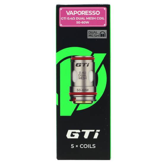 Résistances GTI Mesh (0.15/0.2/0.4/0.5) - Vaporesso (pack de 5)
